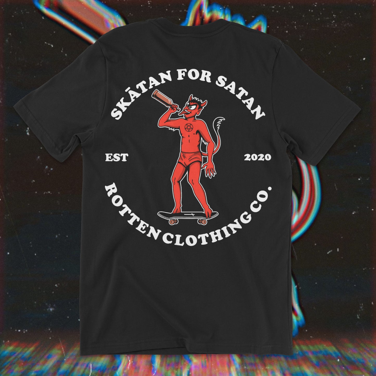 Skātan for Satan Tee