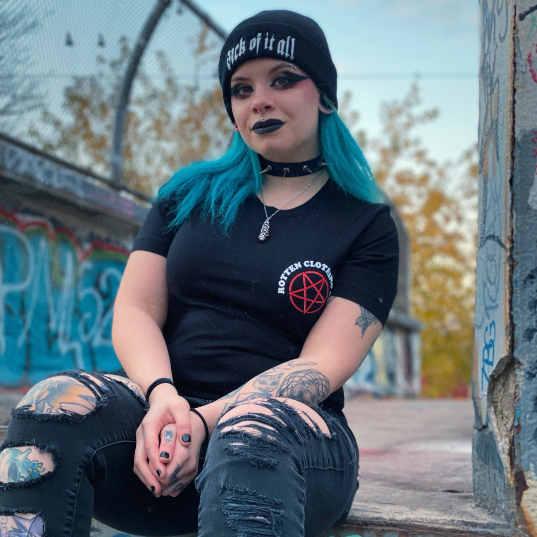 Skātan for Satan Tee