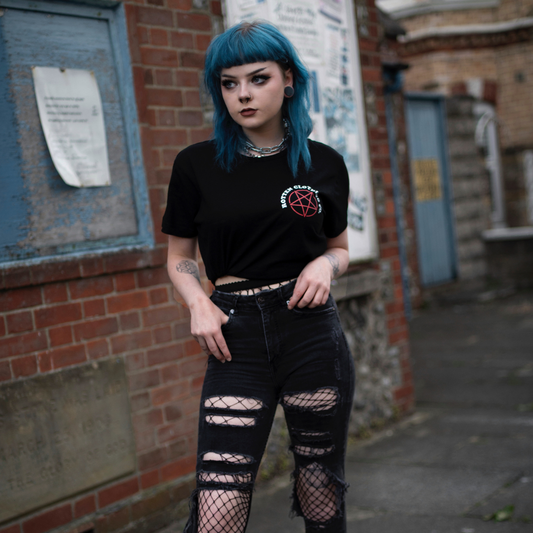 Skātan for Satan Tee
