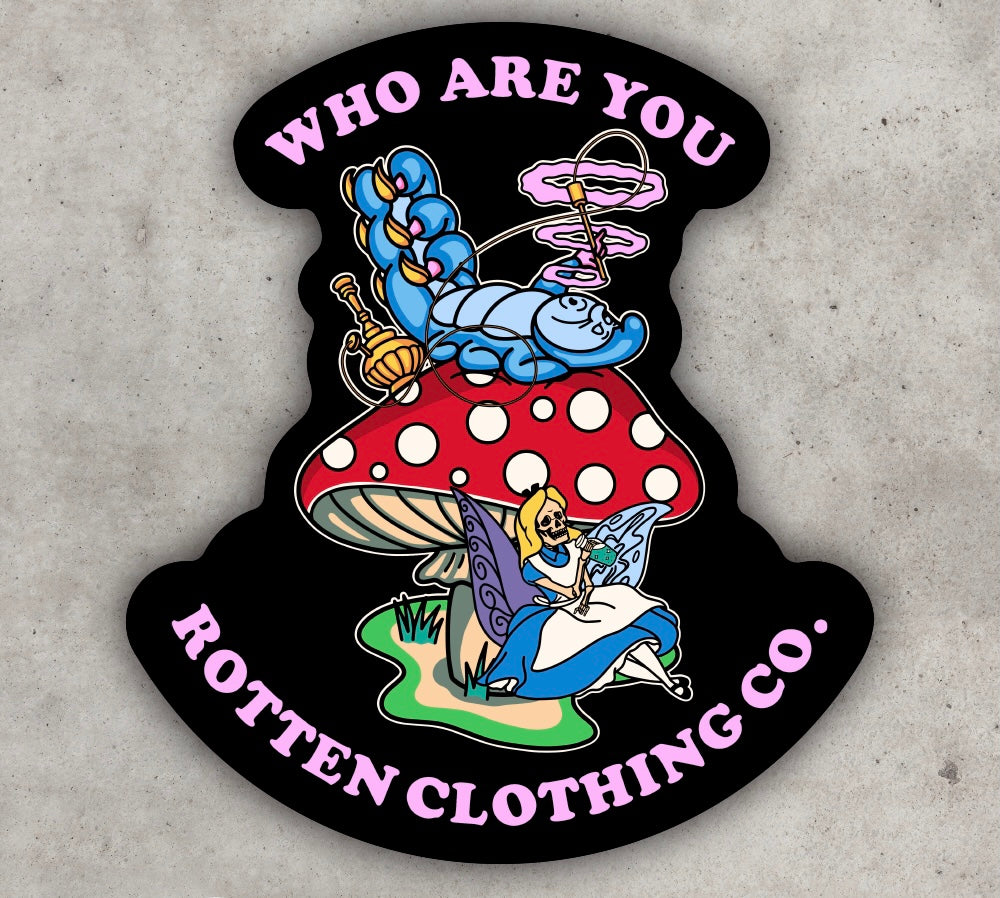 Who Are You Sticker