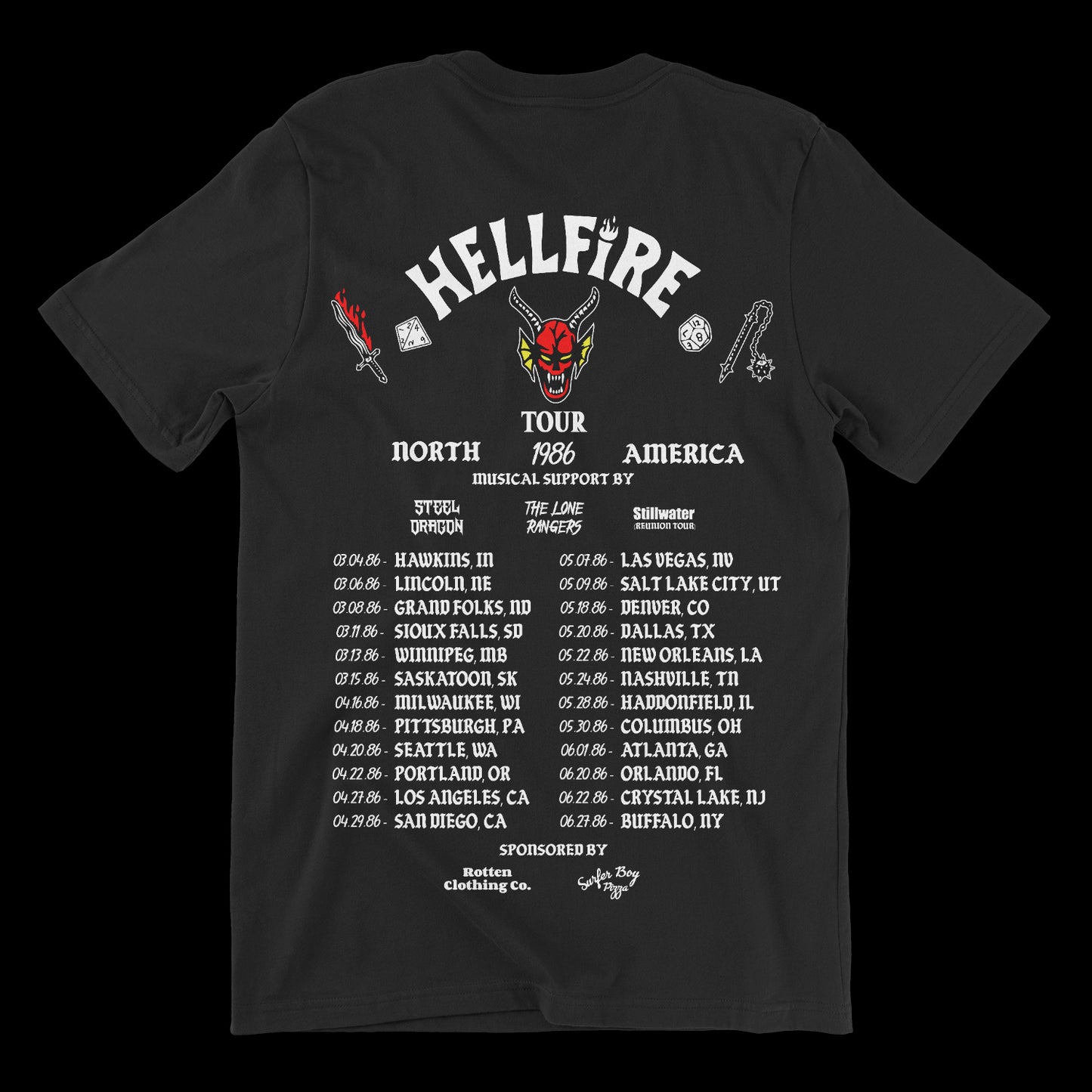 Corroded Coffin Tour Tee